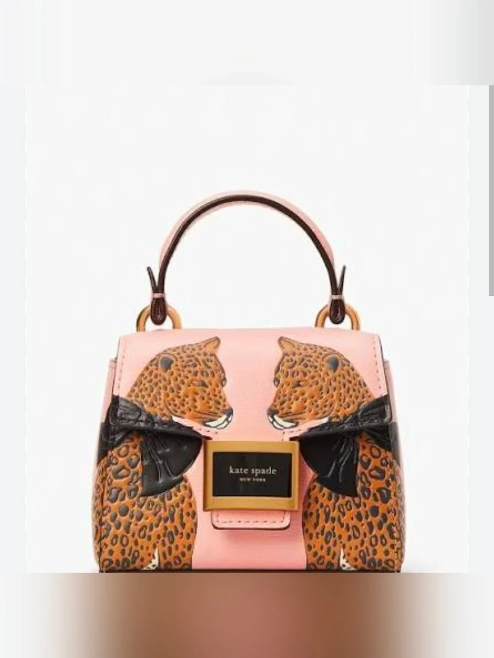 Kate Spade Pink Leopard Crossbody